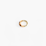 Dinosaur Designs Small Horn Ring Rings in Light Horn Colour resin with Nano-Coated Brass Material