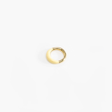 Dinosaur Designs Small Horn Ring Rings in Lemon Colour resin with Nano-Coated Brass Material