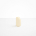Dinosaur Designs Small Pebble Vase in Cream Colour resin..
