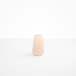Dinosaur Designs Small Pebble Vase in Rose Swirl Colour resin.