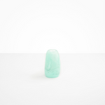 Dinosaur Designs Small Pebble Vase in Mint Colour resin..