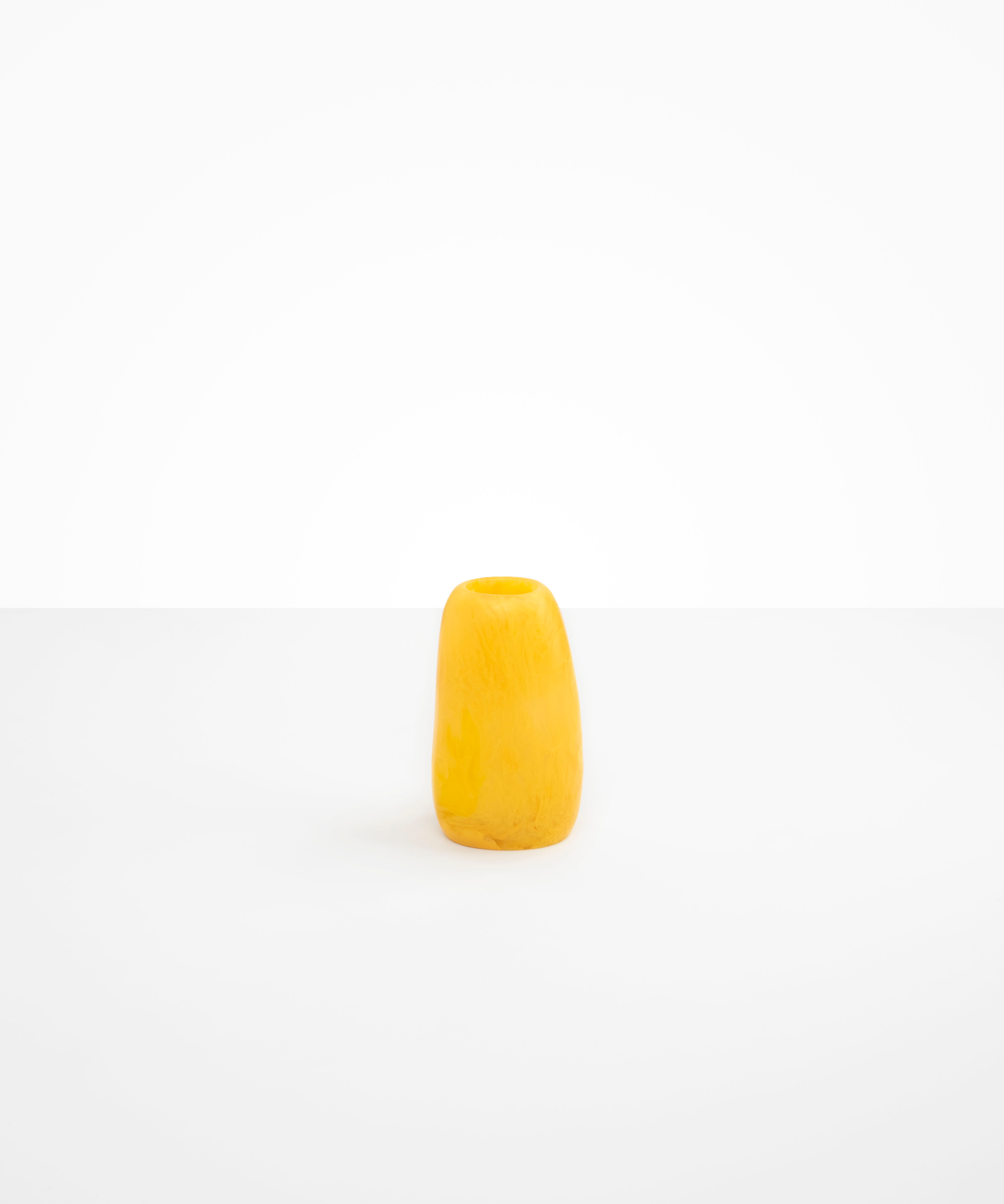 Dinosaur Designs Small Pebble Vase in Honeycomb Colour resin