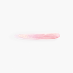 Dinosaur Designs Stone Cheese Knife in Shell Pink Colour resin.