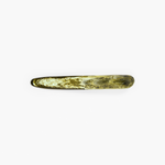 Dinosaur Designs Stone Cheese Knife in Malachite Colour resin.