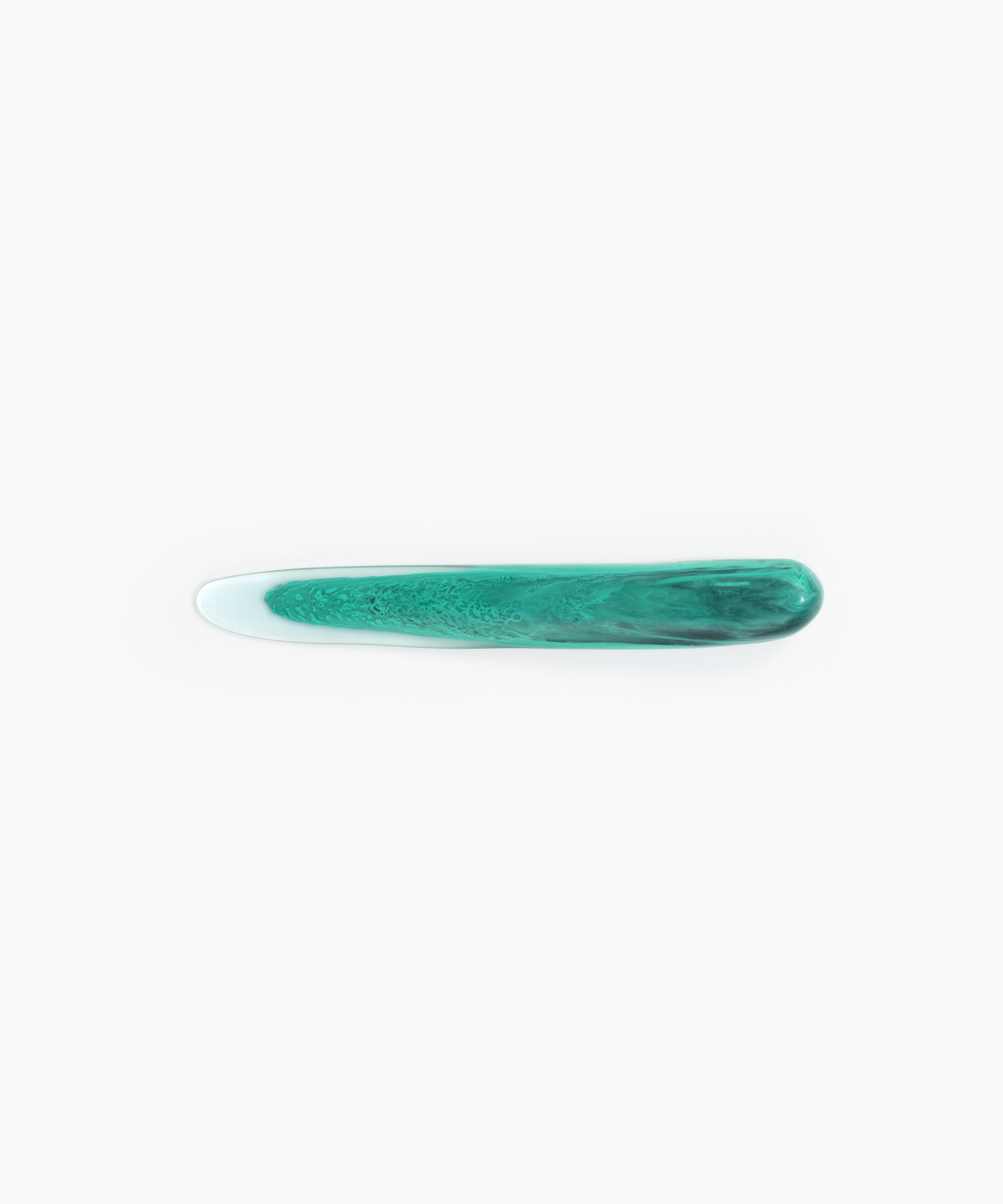 Dinosaur Designs Stone Cheese Knife in Mineral Swirl Colour resin.