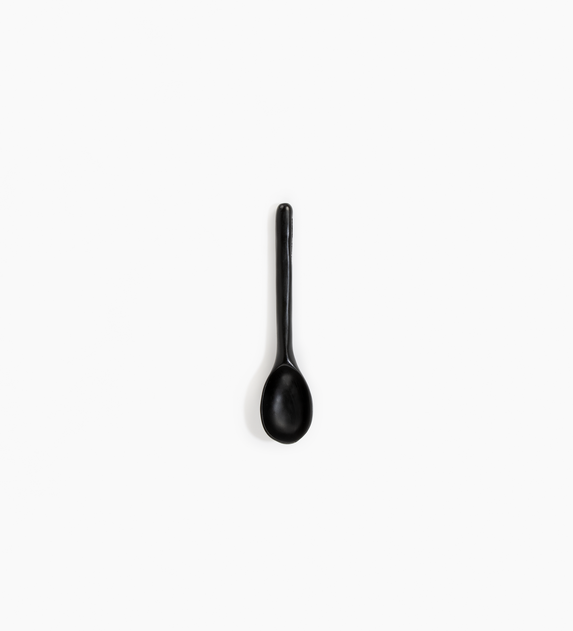 Dinosaur Designs Stone Spoon Tableware in Black Colour resin