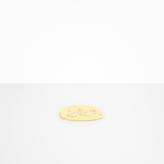 Dinosaur Designs Temple Side Plate in Lemon Colour resin..