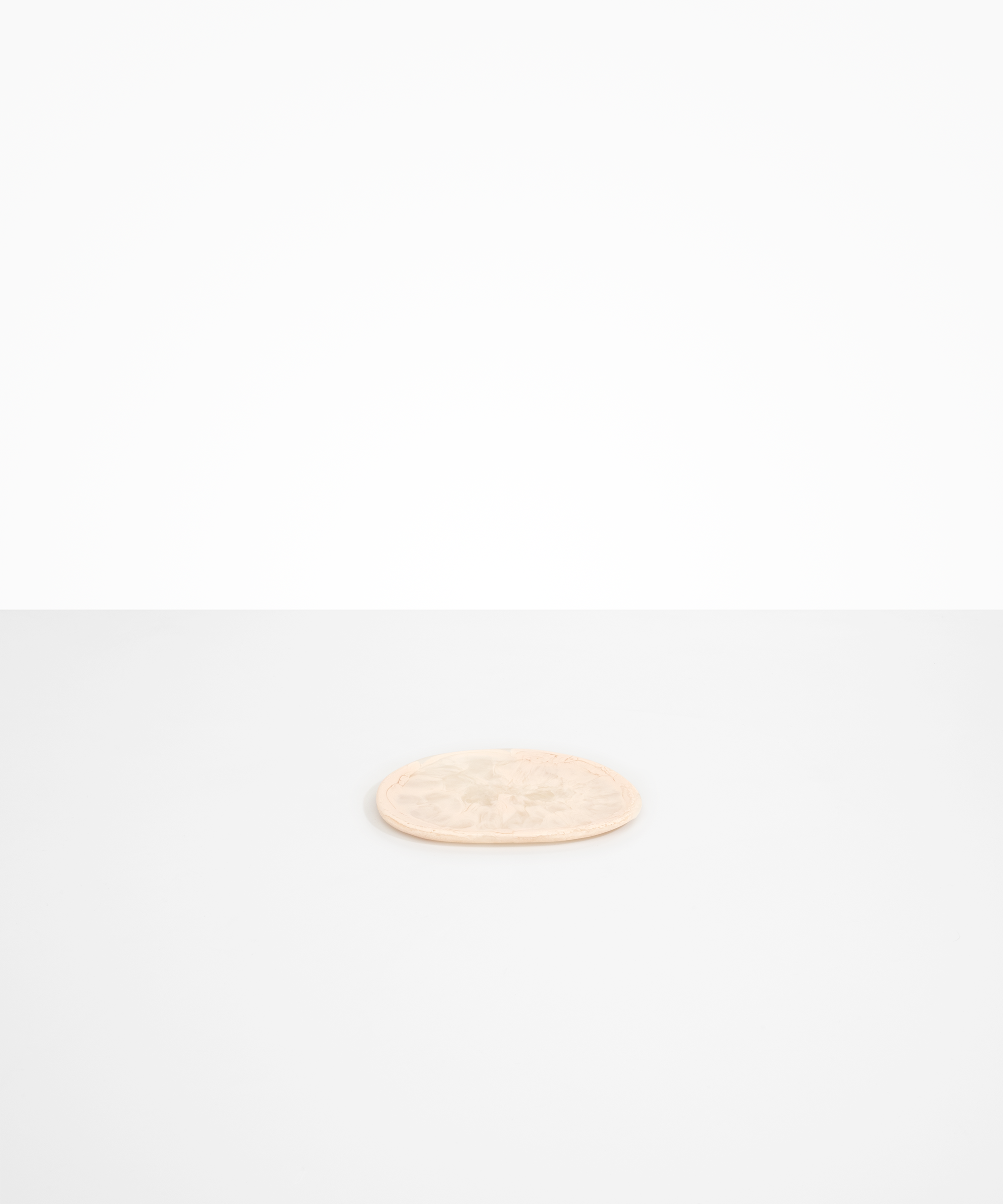 Dinosaur Designs Temple Side Plate in Rose Swirl Colour resin