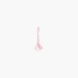 Dinosaur Designs Temple Spoon in Shell Pink Colour resin..