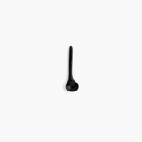 Dinosaur Designs Temple Spoon in Black Colour resin.