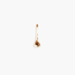 Dinosaur Designs Temple Spoon in Light Horn Colour resin..