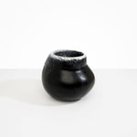 Dinosaur Designs Large Moss Vase Black Marble..
