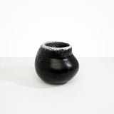 Dinosaur Designs Large Moss Vase Black Marble..