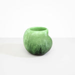 Dinosaur Designs Large Moss Vase in Moss Colour resin
