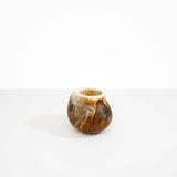 Dinosaur Designs Medium Moss Vase in Light Horn Colour resin..