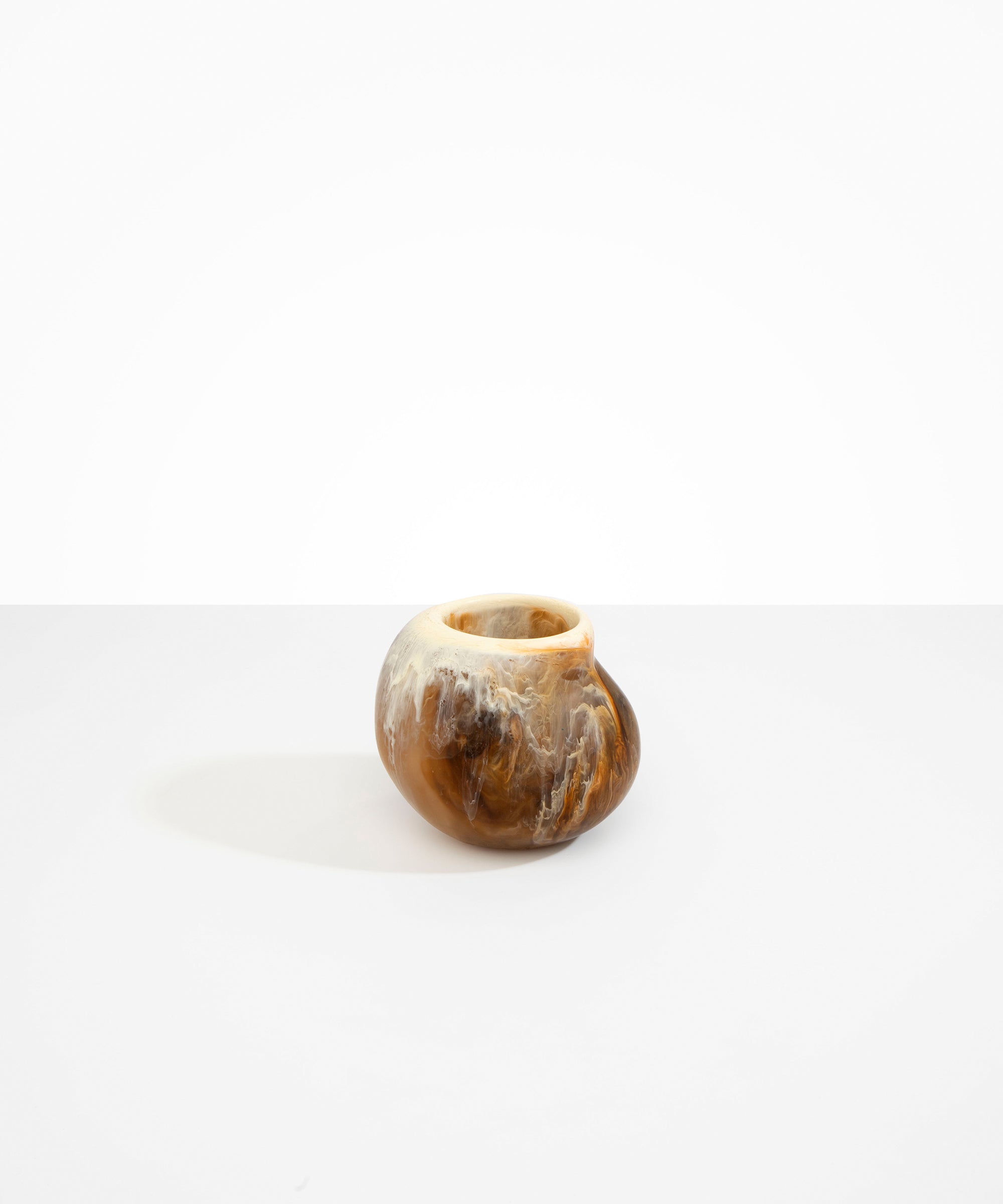Dinosaur Designs Medium Moss Vase Light Horn..