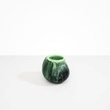 Dinosaur Designs Medium Moss Vase in Moss Colour resin