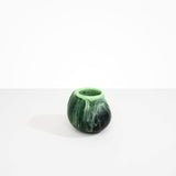 Dinosaur Designs Medium Moss Vase in Moss Colour resin..