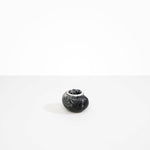 Dinosaur Designs Small Moss Vase in Black Marble Colour resin..