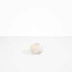 Dinosaur Designs Small Moss Vase in Chalk Swirl Colour resin