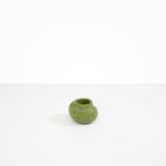 Dinosaur Designs Small Moss Vase in Olive Colour resin