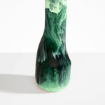 Dinosaur Designs Tall Studio Vase in Moss Colour resin.