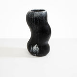 Dinosaur Designs Valley Vase Vases in Black Marble Colour resin