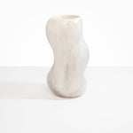 Dinosaur Designs Valley Vase in Chalk Swirl Colour resin