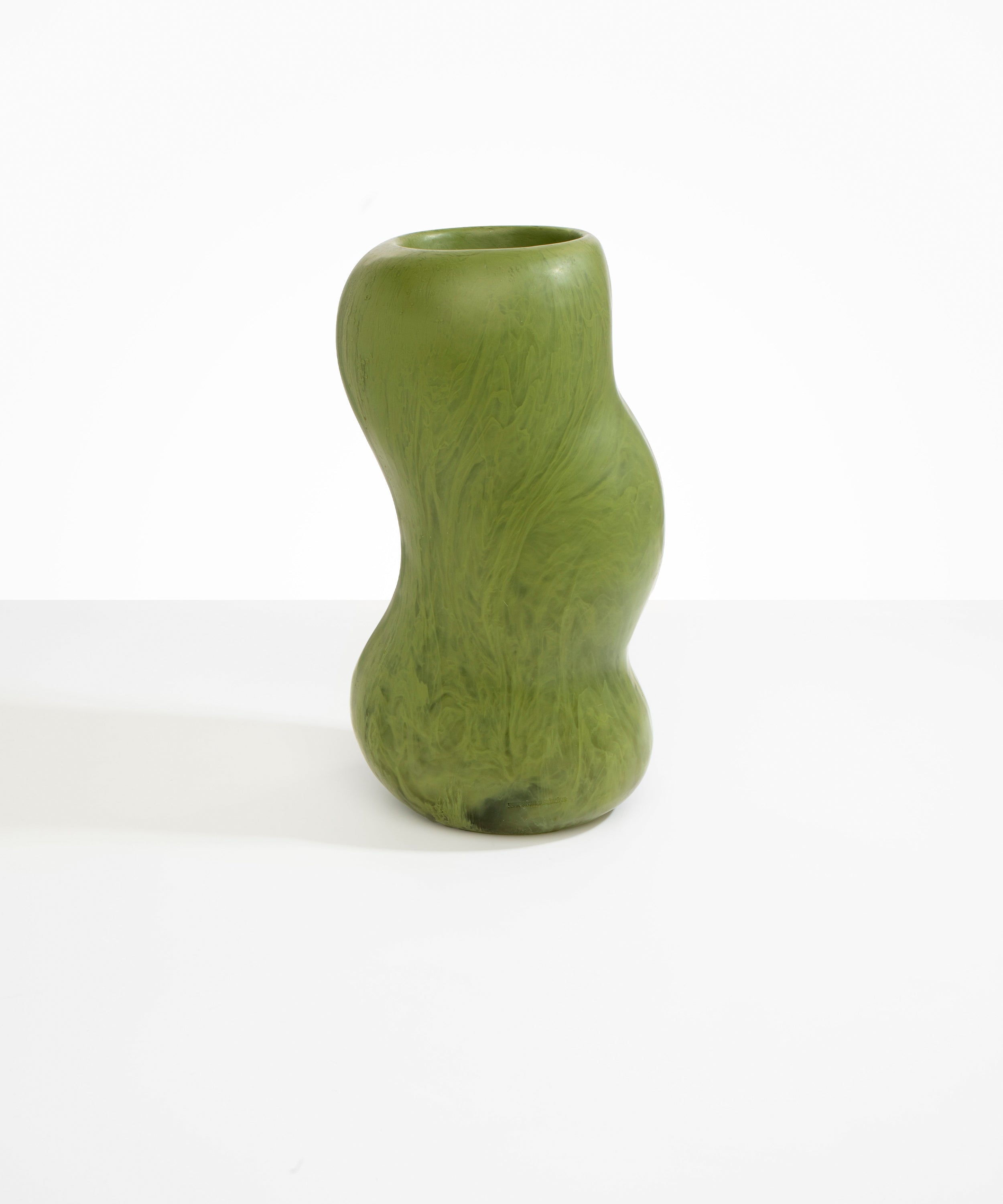 Dinosaur Designs Valley Vase Vases in Olive Colour resin 