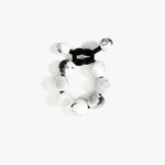 Dinosaur Designs Bold Ball Bracelet in White Marble Colour resin with One Size Fit