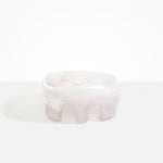 Dinosaur Designs Large Branch Bowl in Snow Swirl Colour resin.