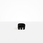 Dinosaur Designs Small Branch Bowl in Black Colour resin..