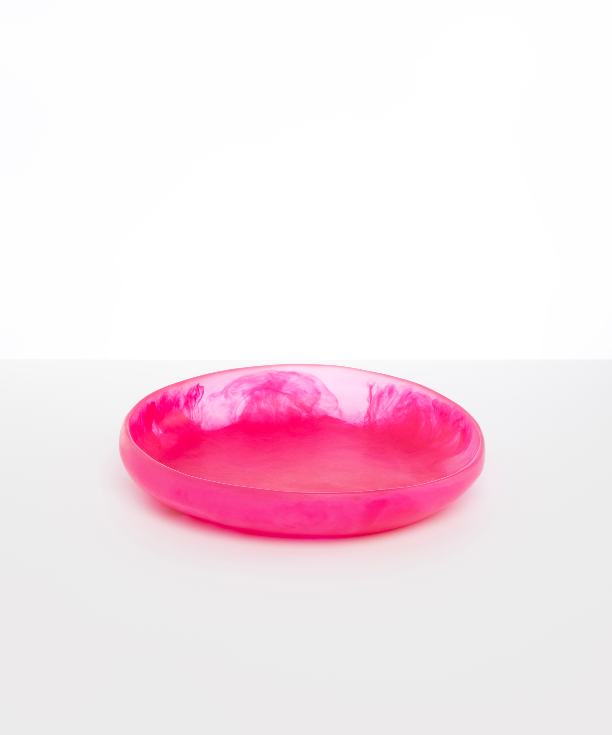 Dinosaur Designs Large Earth Bowl Bowls in Flamingo Colour resin