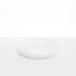 Dinosaur Designs Large Earth Bowl in Snow Swirl Colour resin.