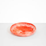 Dinosaur Designs Large Earth Bowl in Strawberry Colour resin