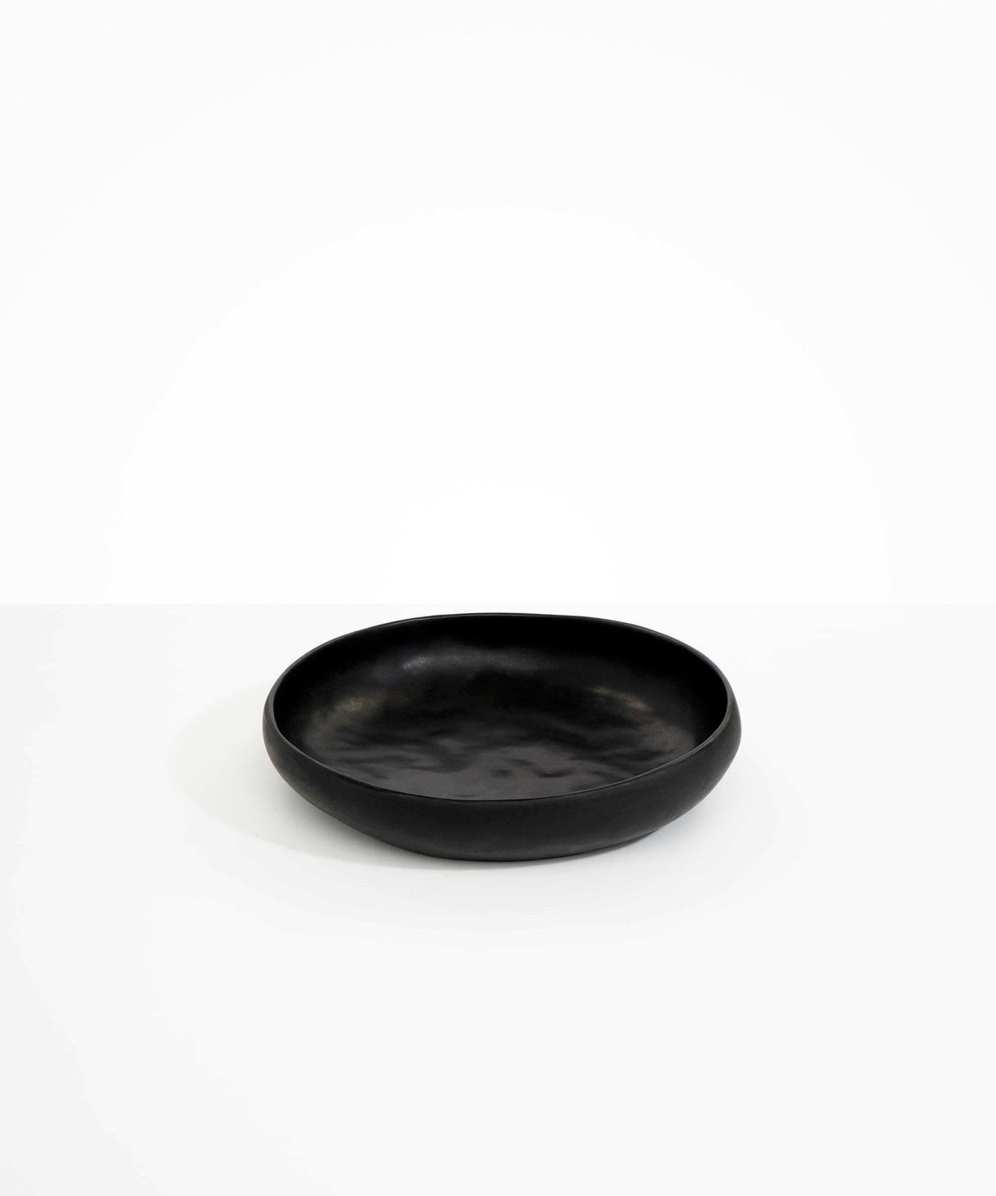 Dinosaur Designs Medium Earth Bowl in Black Colour resin..