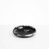 Dinosaur Designs Medium Earth Bowl in Black Marble Colour resin..