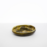 Dinosaur Designs Medium Earth Bowl Bowls in Malachite Colour resin
