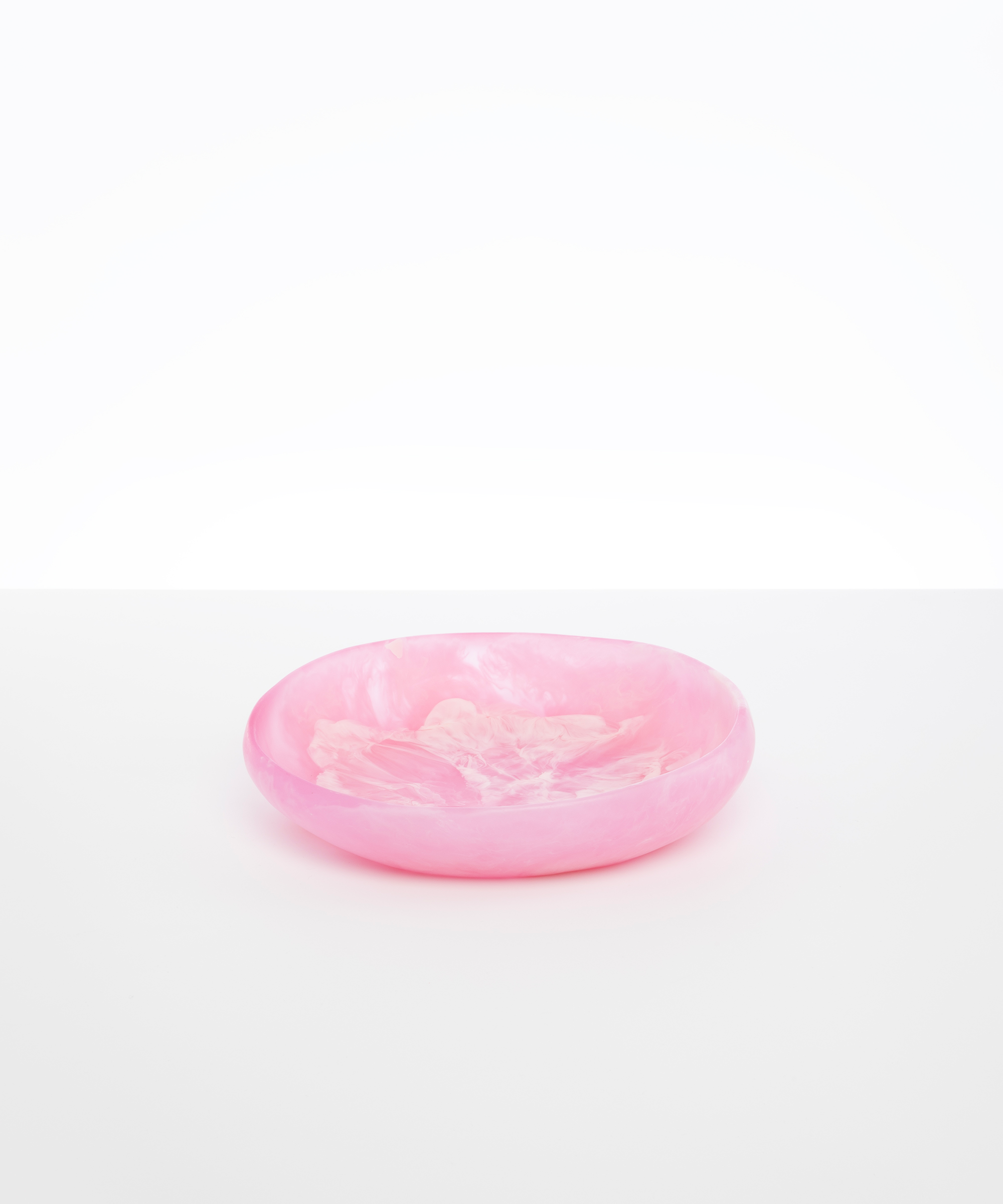 Dinosaur Designs Medium Earth Bowl Bowls in Shell Pink Colour resin