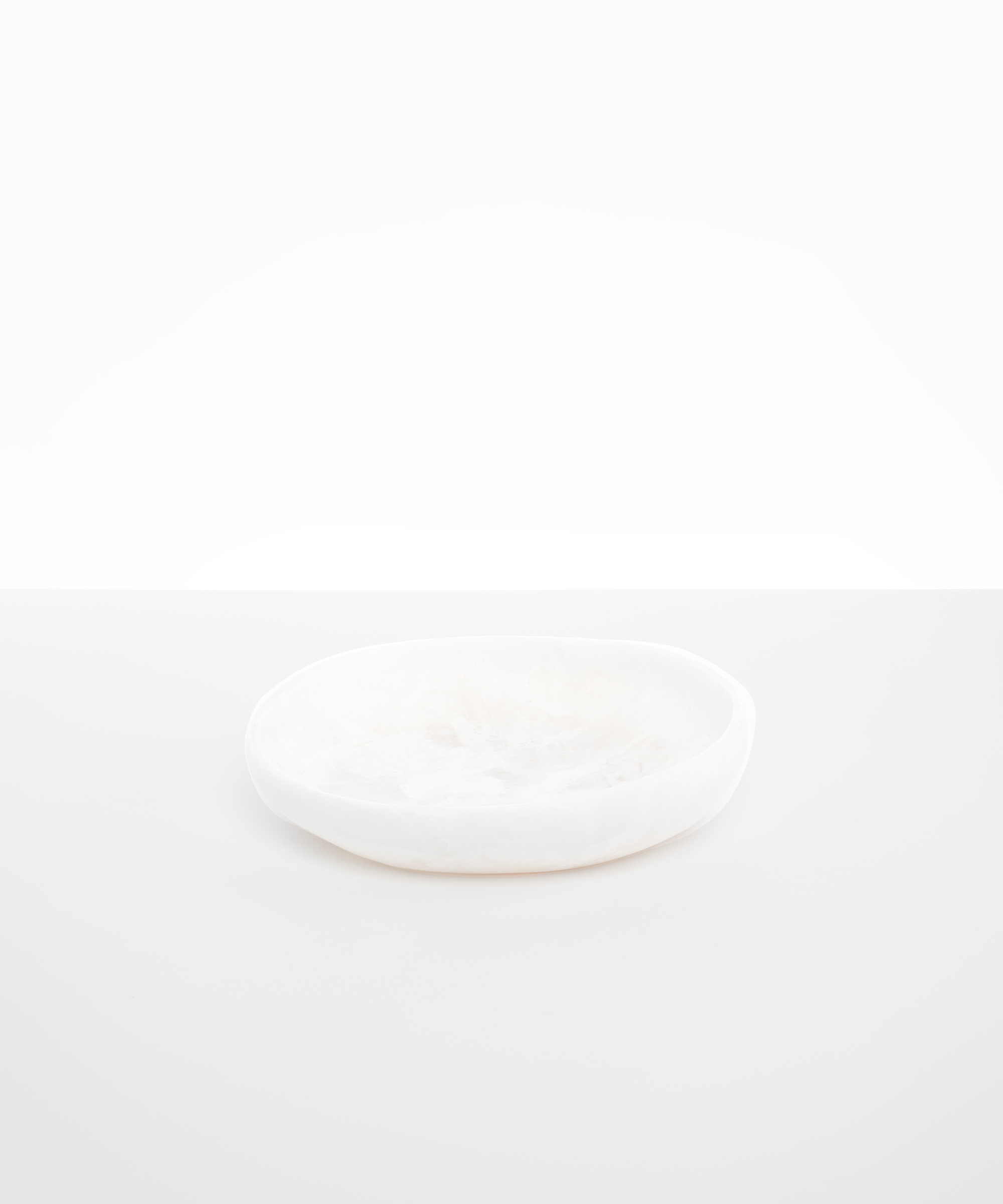Dinosaur Designs Medium Earth Bowl Bowls in Snow Swirl Colour resin