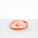 Dinosaur Designs Medium Earth Bowl in Strawberry Colour resin.