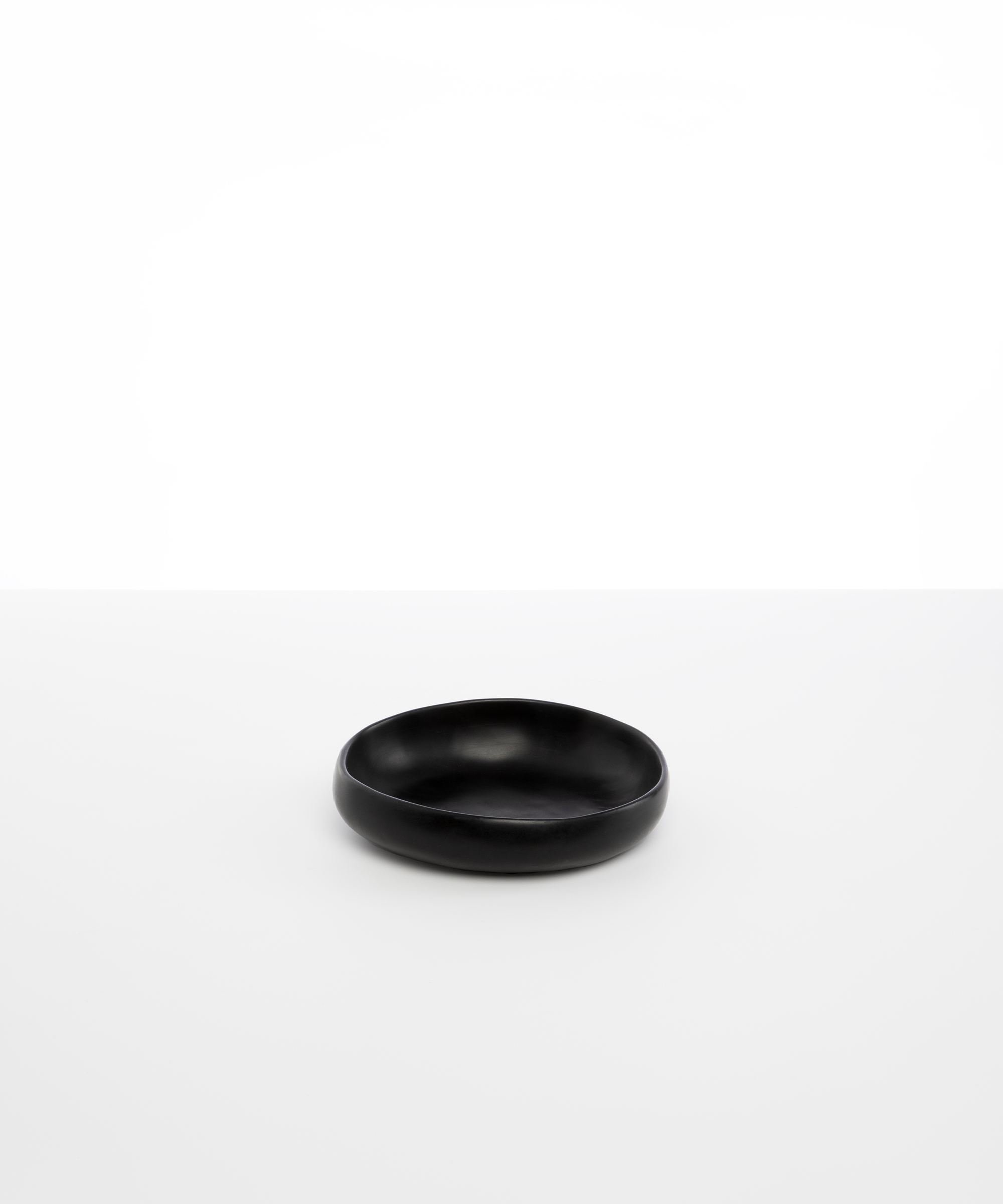 Dinosaur Designs Small Earth Bowl in Black Colour resin..