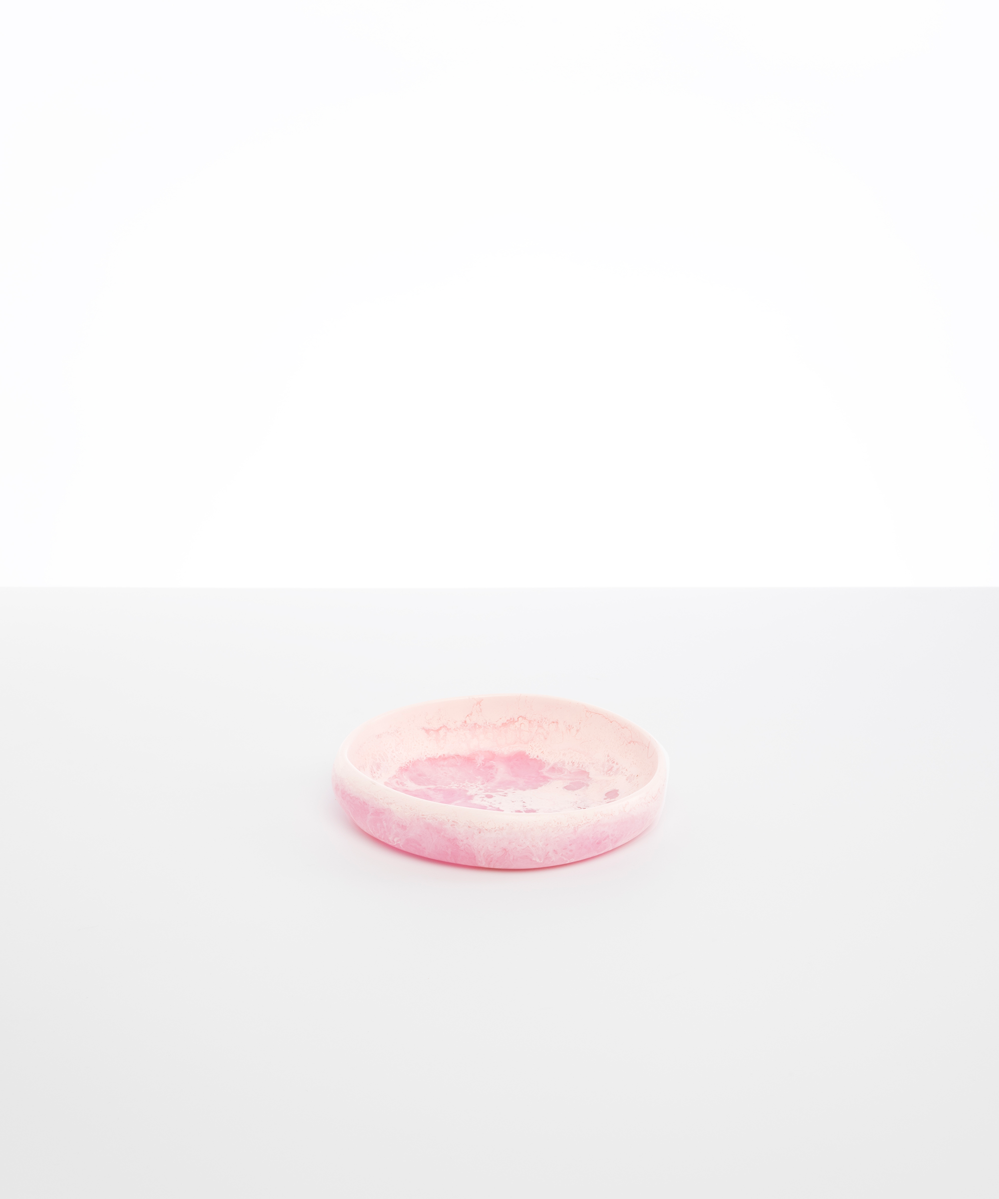 Dinosaur Designs Small Earth Bowl in Shell Pink Colour resin