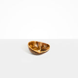 Dinosaur Designs Medium Organic Oval Bangle in Cappuccino Colour resin with Wide Fit.