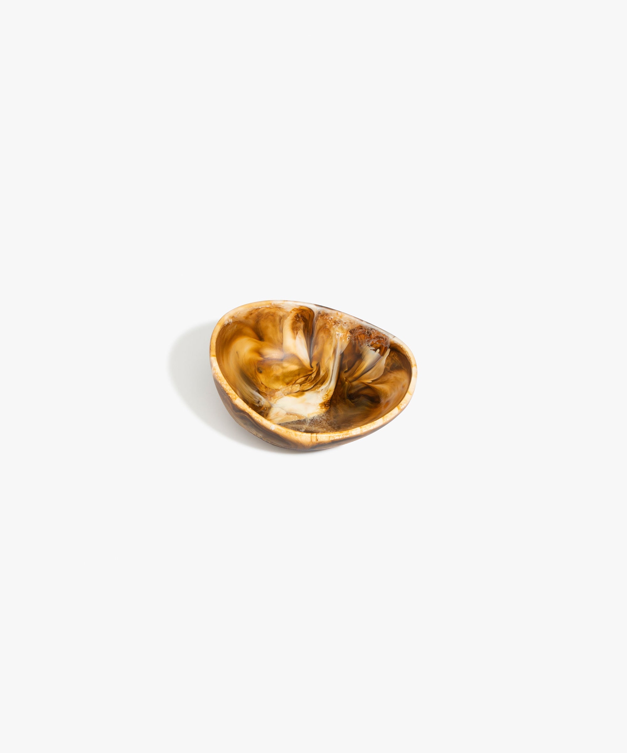 Dinosaur Designs Medium Organic Oval Bangle in Water Colour resin with Wide Fit.