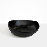 Dinosaur Designs Large Flow Bowl in Black Colour resin