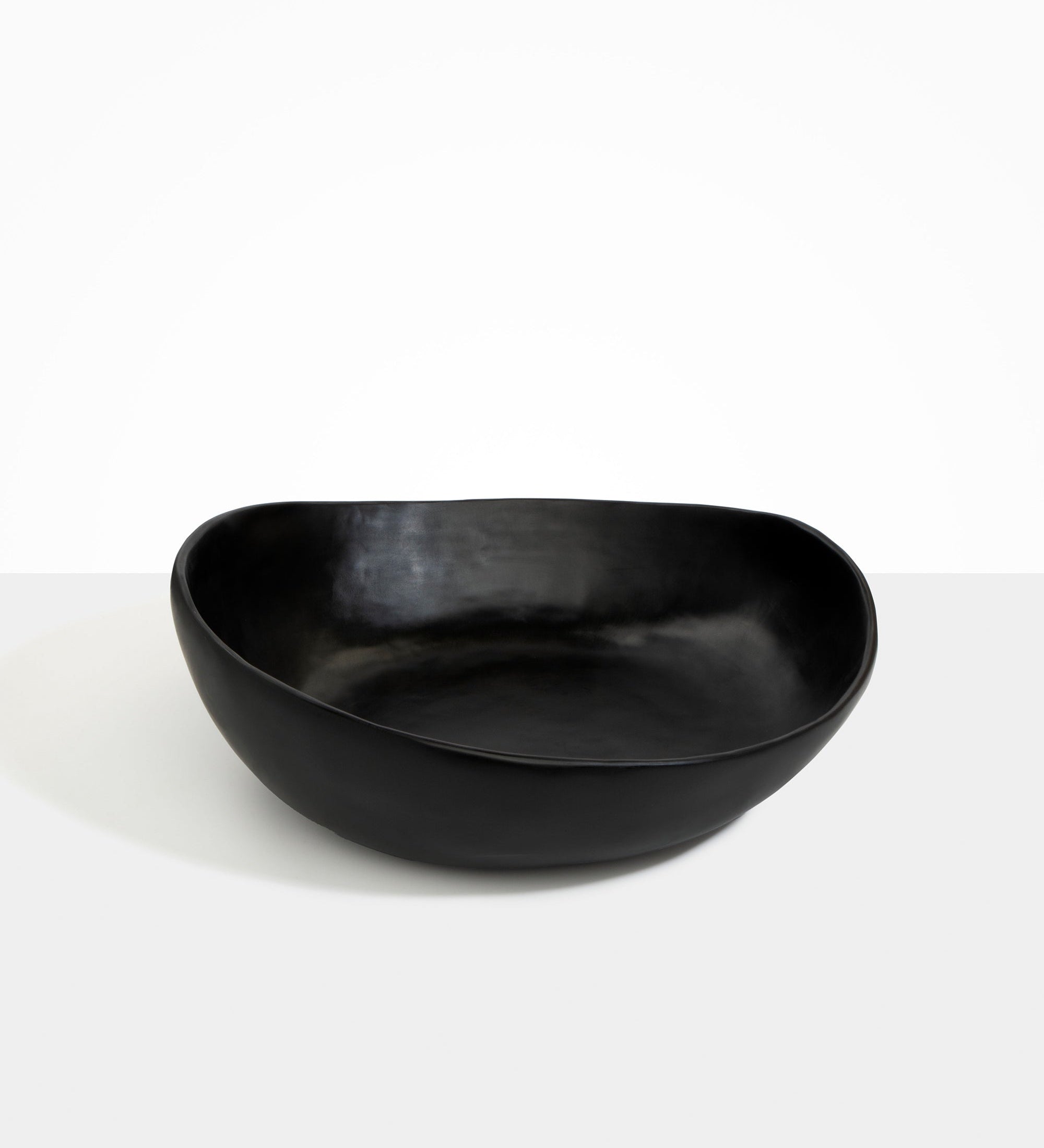 Dinosaur Designs Large Flow Bowl Bowls in Black Colour resin