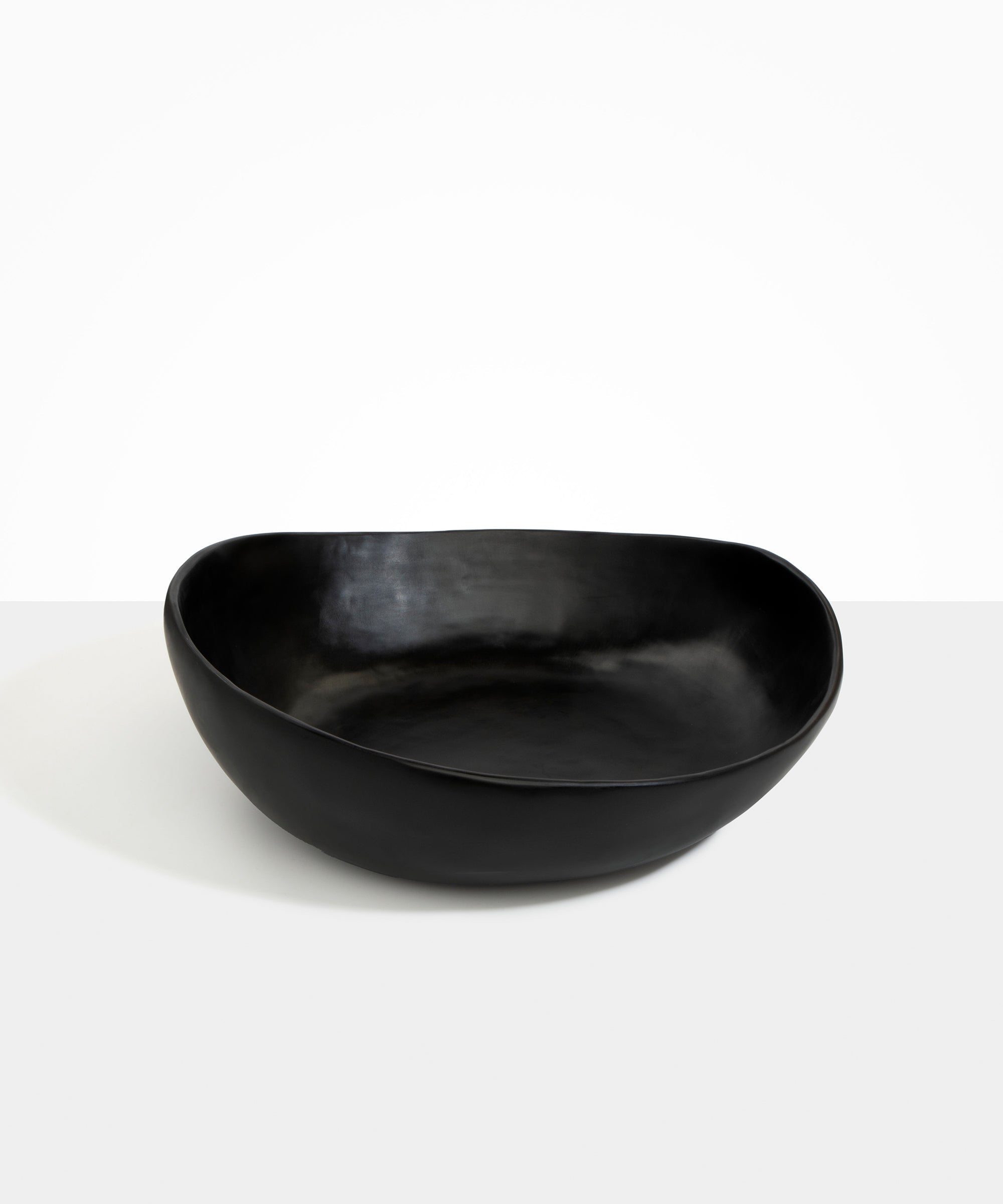 Dinosaur Designs Large Flow Bowl Bowls in Black Colour resin
