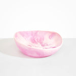 Dinosaur Designs Large Flow Bowl Bowls in Shell Pink Colour resin