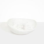 Dinosaur Designs Large Flow Bowl Bowls in Snow Swirl Colour resin